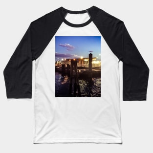 Seaport, Manhattan, NYC Baseball T-Shirt